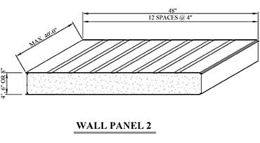 Wall Panel Profile - 10 (Low)